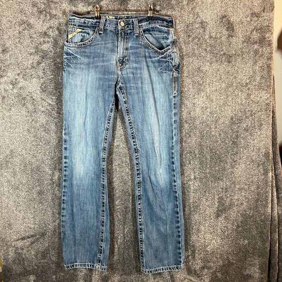 Ariat Men's Straight Jeans - Blue - Picture 1 of 9